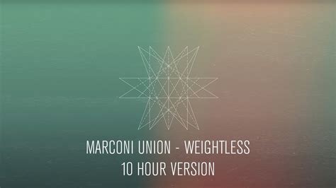 Weightless van Marconi Union: Een meeslepende reis door rustgevende melodieën en hypnotiserende soundscapes